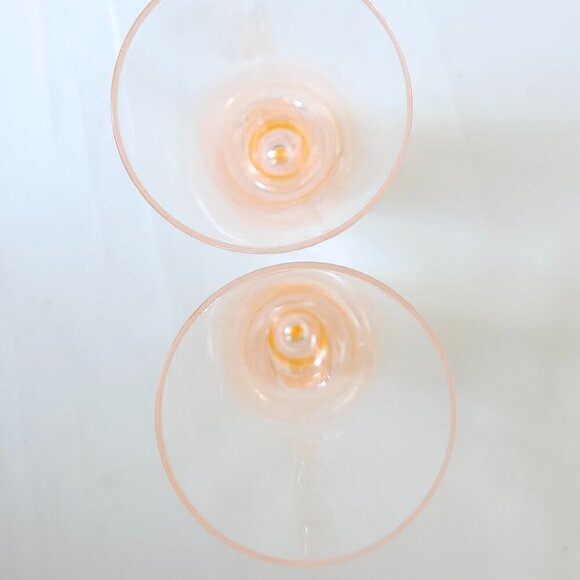 VEUVE CLICQUOT Acrylic Tumblers PAIR Champagne Flutes ATTRACTIVE BASE - Picture 5 of 5